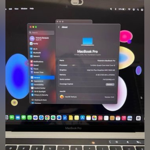 Apple MacBook Pro 13 inch